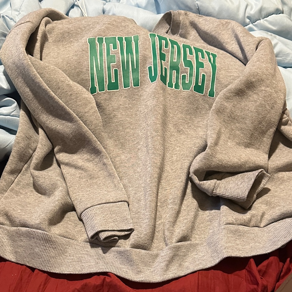 Gray New Jersey Sweatshirt